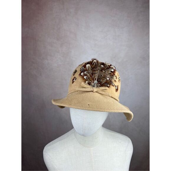 Vintage 1970s Mod Jack McConnell Hat - Picture 1 of 11